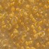Miyuki Rocailles seed beads, 8/0 Lemon Lined Crystal (202) 8g