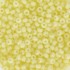 Miyuki Rocailles seed beads Duracoat, 11/0 Opaque Light Lemon Ice (4451)