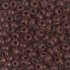 Miyuki Rocailles seed beads, 8/0 Opaque Chocolate (409) 8g