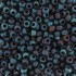 Miyuki Rocailles seed beads, 11/0 Mat Metallic Dark Indigo Iris (2018), 4g