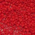 Miyuki Rocailles seed beads, 11/0 Opaque Vermilion Red (407) 
