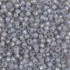 Miyuki Rocailles seed beads, 11/0 Dyed Smoky Opal Silver Lined Alabaster (576)