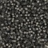 Miyuki Rocailles seed beads, 15/0 Dyed Rustic Gray Silver Lined Alabaster (650) 4g