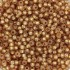Miyuki Rocailles seed beads, 11/0 Duracoat Silverlined Dyed Topaz Gold (4243)
