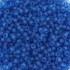 Miyuki Rocailles seed beads, 11/0 Transparant Matte Capri Blue (149f)