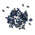 Miyuki halv Tila perler, Metallic Iris Veriegated Blue (455), 5g