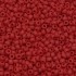 Miyuki Rocailles seed beads 8/0 Opaque Matte Red (408F) 8g
