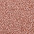 Miyuki Rocailles seed beads, 11/0 Baby Pink Lined Semi Frosted Crystal (1934)