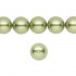 Swarovski® crystal pearl, Light Green, 10mm rund