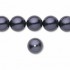 Swarovski® crystal pearl, dark purple, 6mm rund