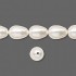 Swarovski® crystal pearl, 11mm dråbe, White