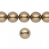 Swarovski crystal pearl, Antique brass, 10mm rund
