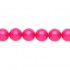 Swarovski® crystal pearl, 8mm rund, neon pink