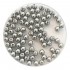 Swarovski crystal pearl, Grey, 3mm rund, 10 stk