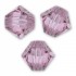 Swarovski crystal 3mm bicone, Crystal Antique Pink, 10 stk