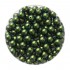 Swarovski® crystal pearl, 4mm rund, Scarabaeus Green, 10 stk