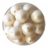 Swarovski® crystal pearl, 10mm rund, Pearlescent White