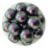 Swarovski® crystal pearl, 10mm rund, Iridescent Purple