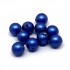 Swarovski® crystal pearl, 4mm rund, Iridescent Dark Blue, 10 stk