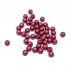 Swarovski crystal pearl, Mulberry pink, 3mm rund, 10 stk