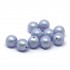Swarovski crystal pearl, Crystal Iridescent Dreamy Blue, 5mm rund, 10 stk