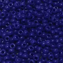 Miyuki Rocailles seed beads, 11/0 Opaque Cobalt (414) - 