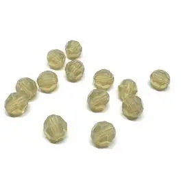 Swarovski crystal, Grey Opal, 6mm facetslebet rund - 