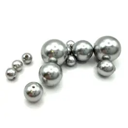 Swarovski crystal pearl, Light Grey, 10mm rund - 