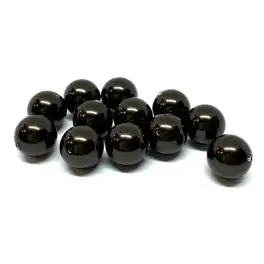 Swarovski crystal pearl, Deep Brown, 8mm rund - Perler