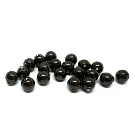 Swarovski Crystal Pearl, Deep Brown, 4mm rund, 10 stk - Perler