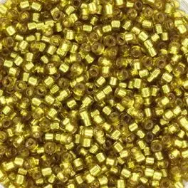 Miyuki Delicas Duracoat 11/0 Silverlined Dyed Zest (DB2164) 4g - Delicas str 11/0