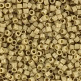 Miyuki Delicas Duracoat 11/0 Opaque Dyed Light Tan (DB2364) 4g - Delicas str 11/0