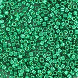 Miyuki Delicas Duracoat 11/0 Galvanized Aqua Green (DB2505) 2g - Delicas str 11/0
