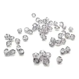 Swarovski crystal 3mm bicone, Smoky Mauve, 10 stk - 3mm