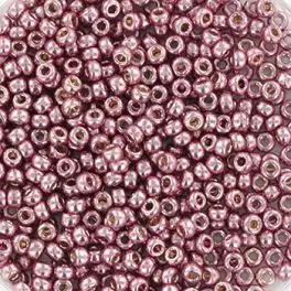 Miyuki Rocailles seed beads duracoat, 11/0 Galvanized Dusty Orchid (4218) - Rocailles str 11/0
