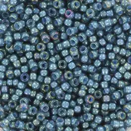 Miyuki Rocailles seed beads, 11/0 Fancy Lined Teal (2256) - Rocailles str 11/0